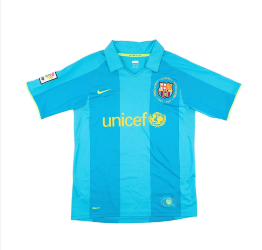 2007-08 FC Barcelona Away 1:1 Thai Quality
