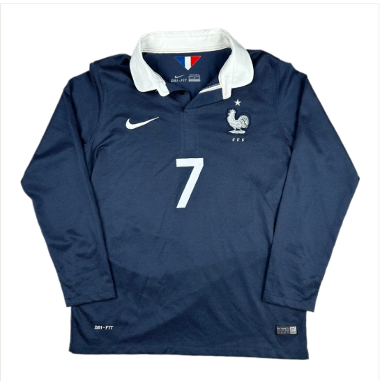2014 France Home Long Sleeve ­1:1 Thai Quality