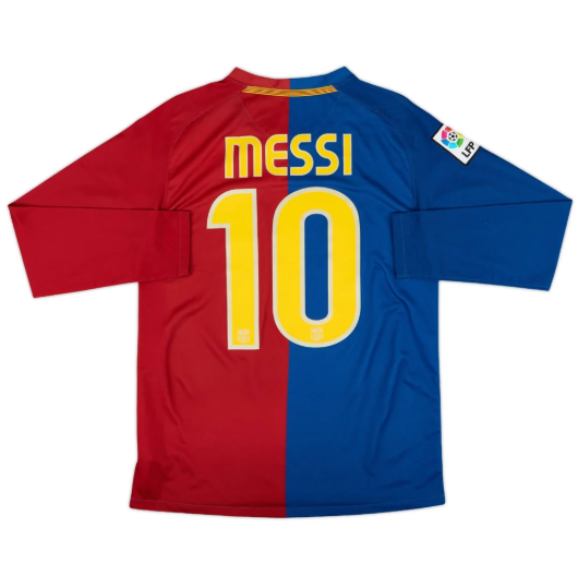 2008-09 FC Barcelona Home Long Sleeve 1:1 Thai Quality
