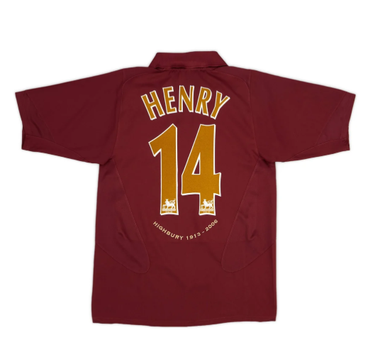 2005-06 Arsenal FC Home 1:1 Thai Quality